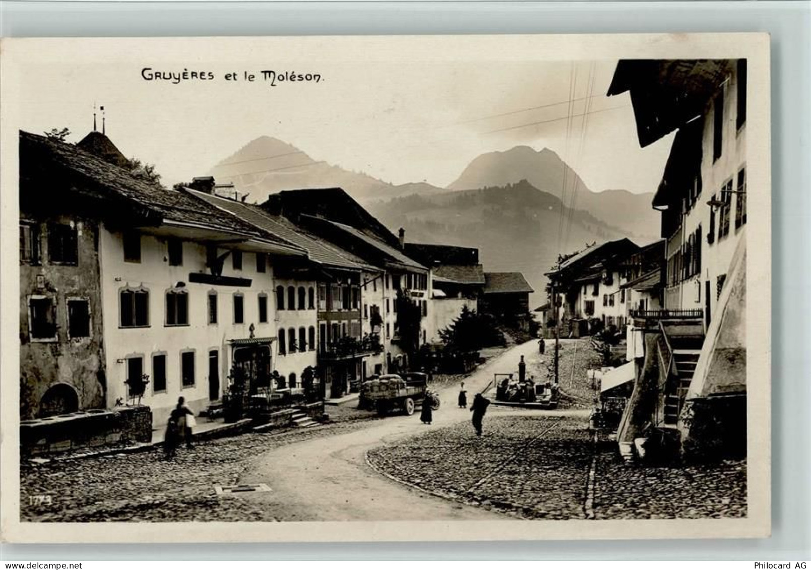1663 Gruyères - et le Moleson Oldtimer - 11084699