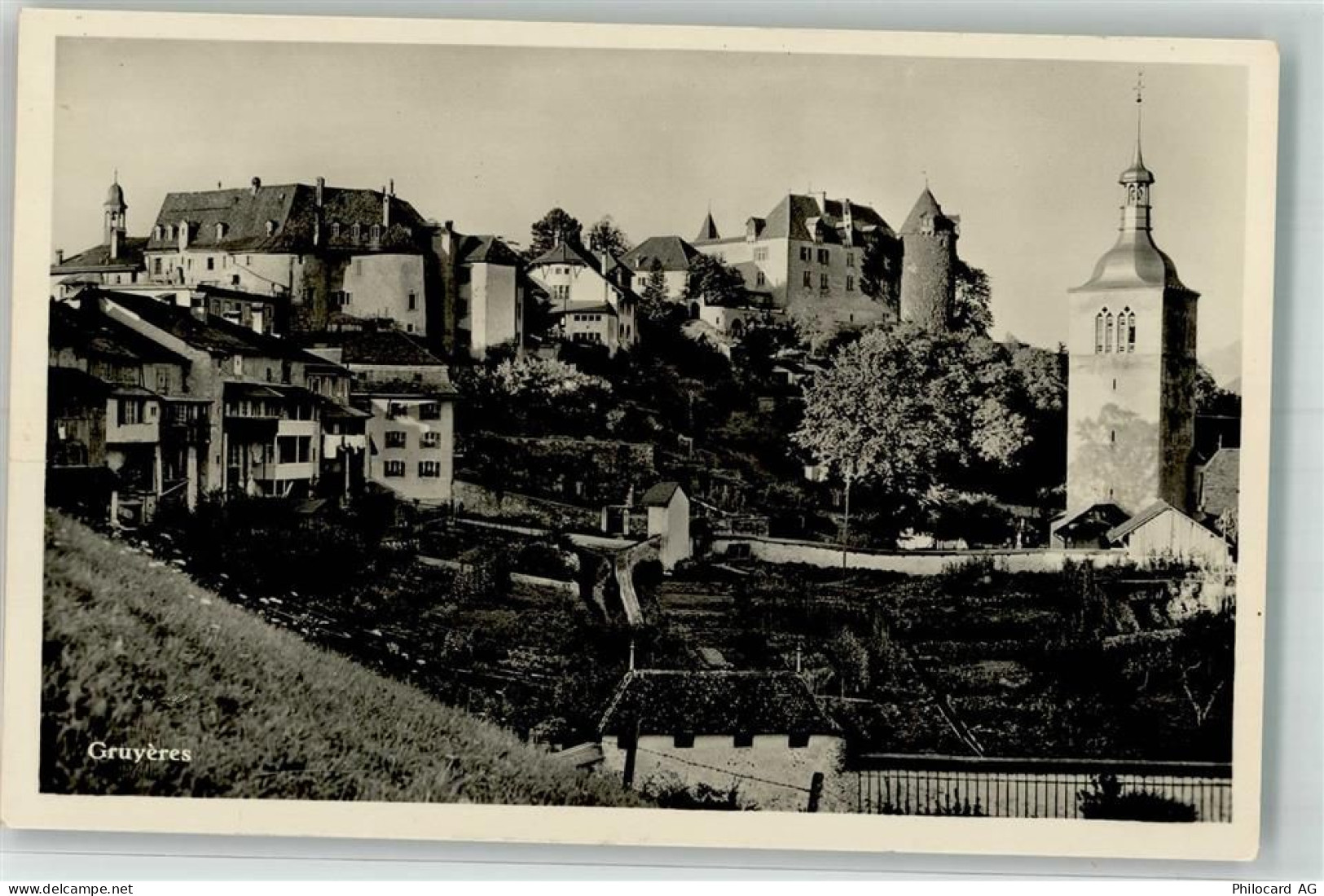 1663 Gruyères Foto AK Foto Gaberell - 39693096