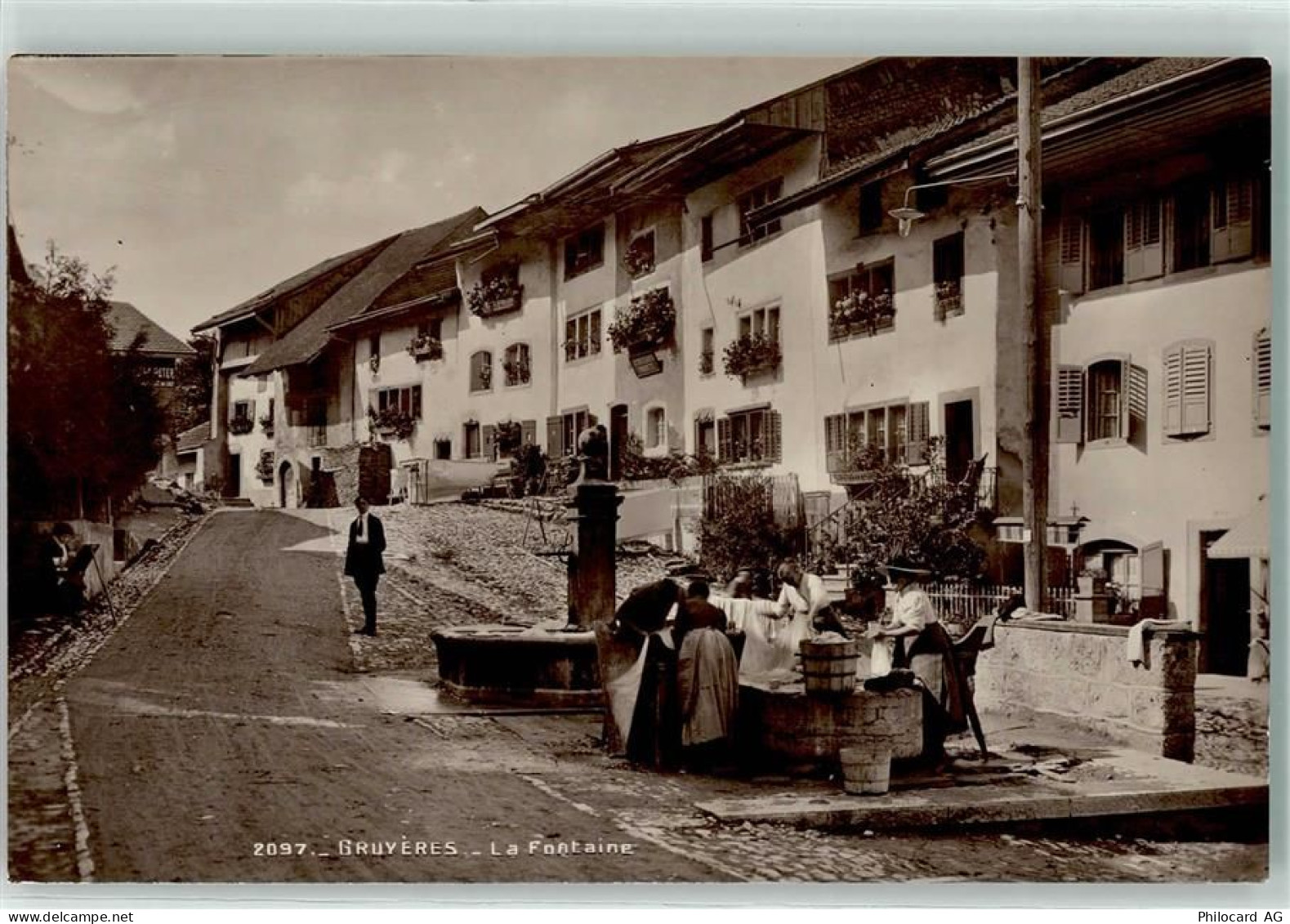 1663 Gruyères - Frauen waschen am Brunnen - 10610400