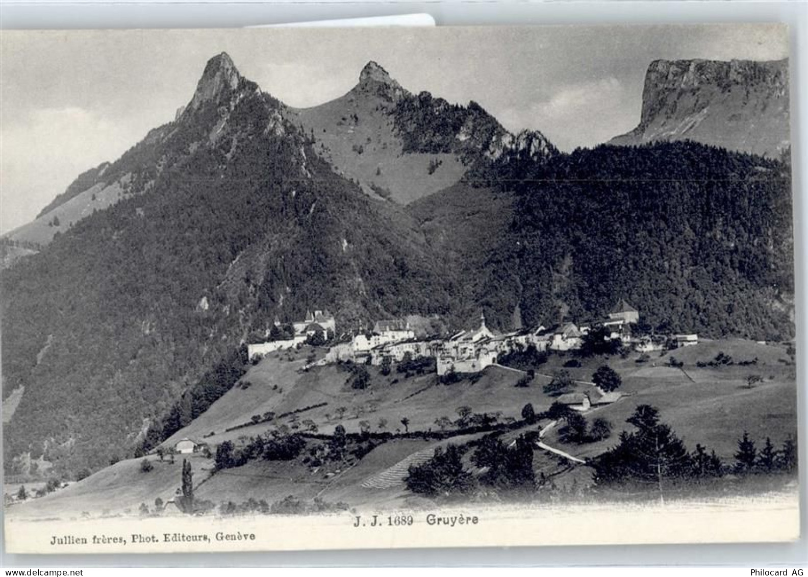 1663 Gruyères - Gesamtansicht - 50777194