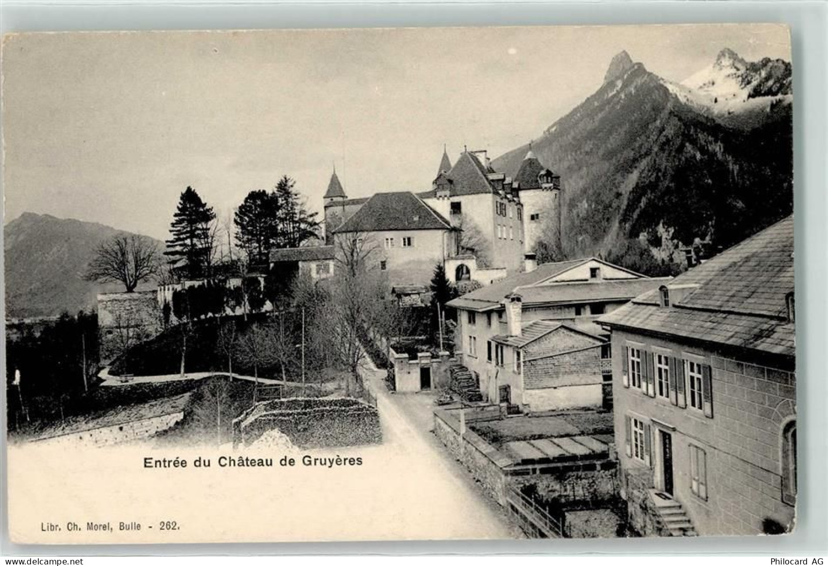 1663 Gruyères - Schlosseingang - 10619436