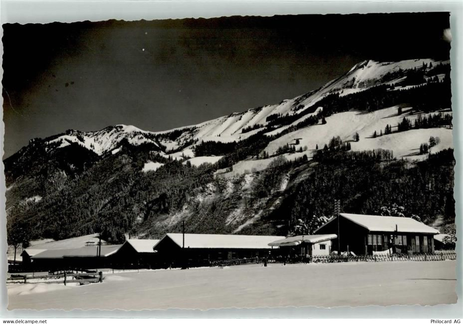 1666 Grandvillard - Camp en hiver - 10610354