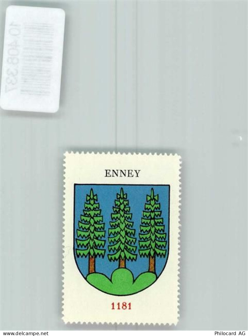 1667 Enney - Vignette Wappen Kaffee Hag ca 1920-1940 Tannenbaum - 10408337