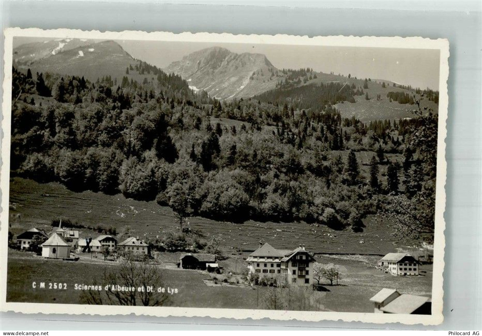1669 Les Sciernes-dAlbeuve 1942 Foto AK - 38216814