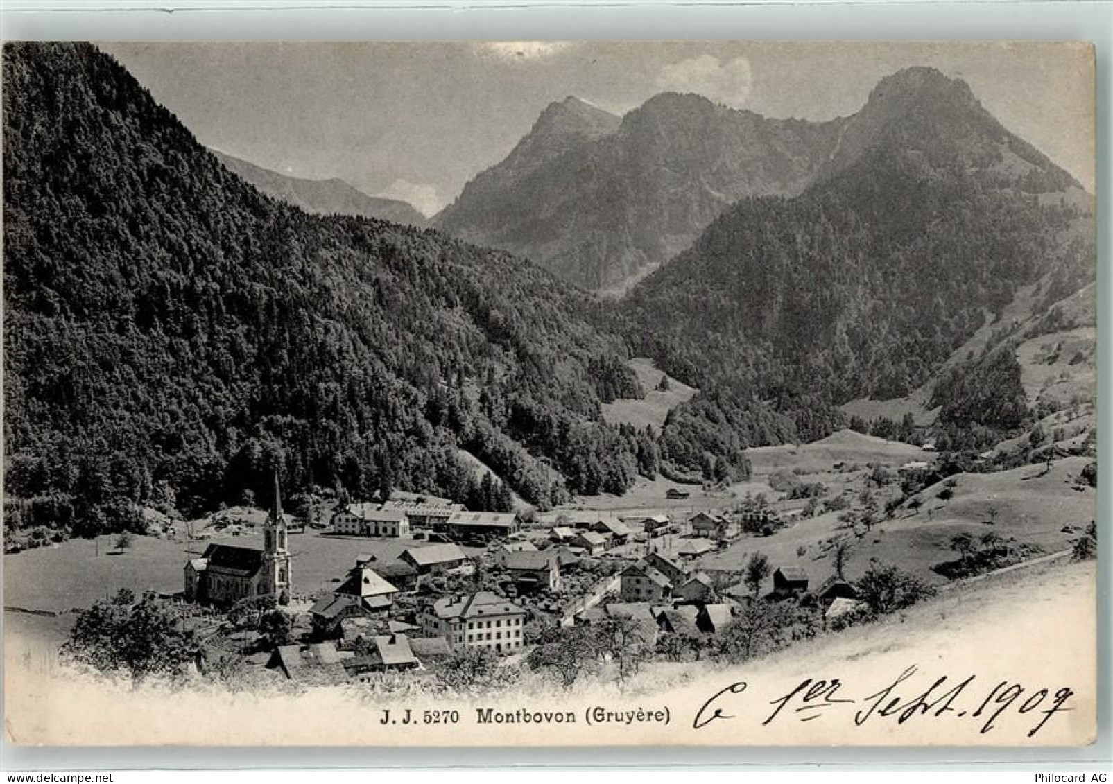 1669 Montbovon Les Cases 1907 - 10621398