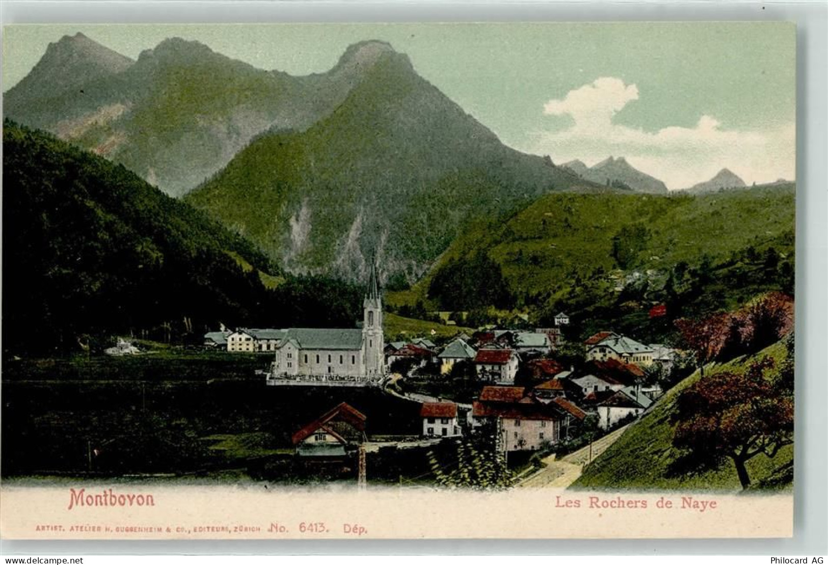 1669 Montbovon Les Cases - Les Rochers de Naye Eglise - 10610374