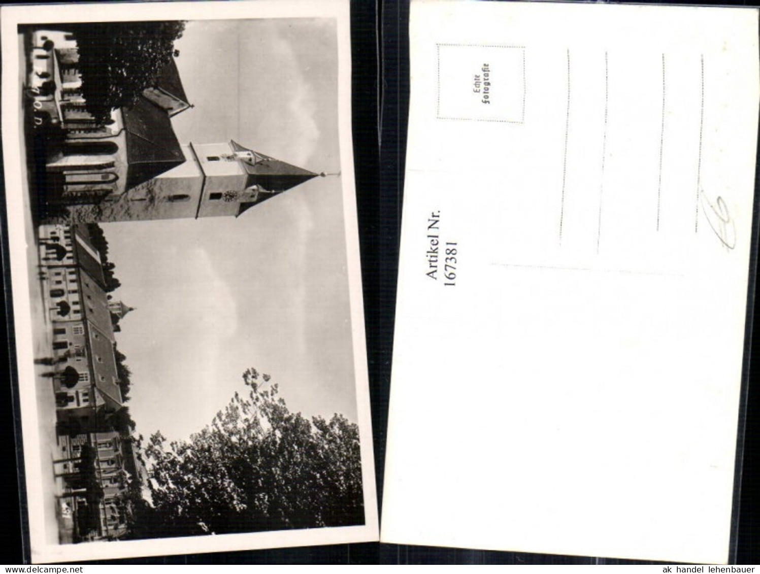 167381,Perg Hauptplatz m. Kirche
