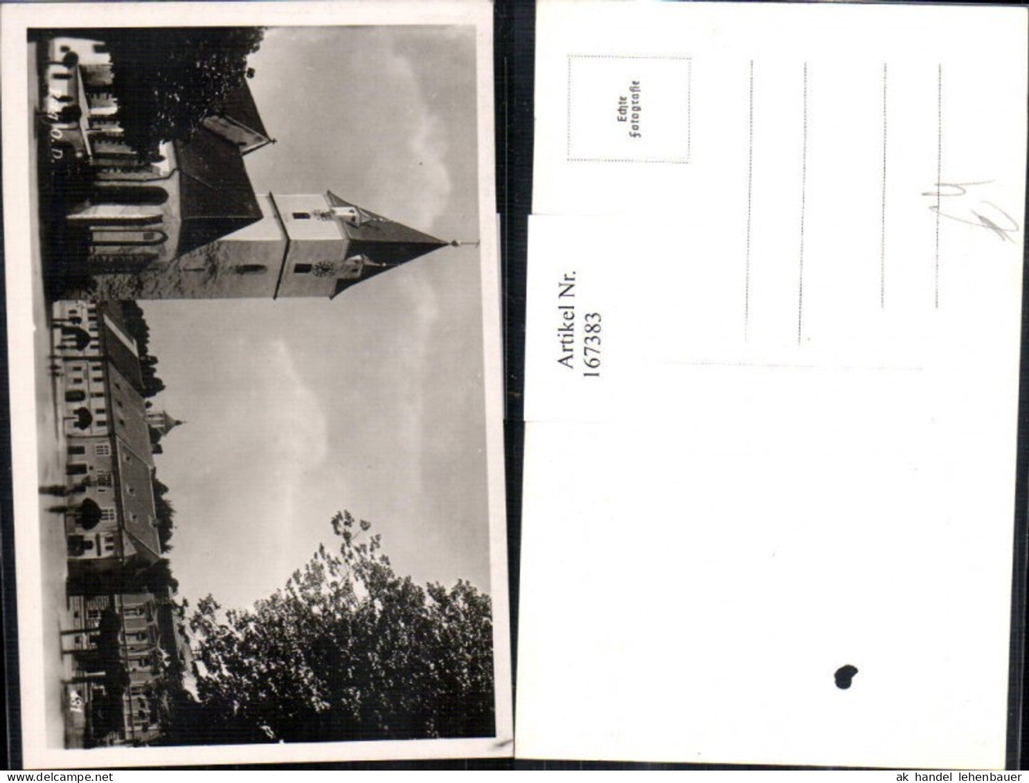 167383,Perg Hauptplatz m. Kirche