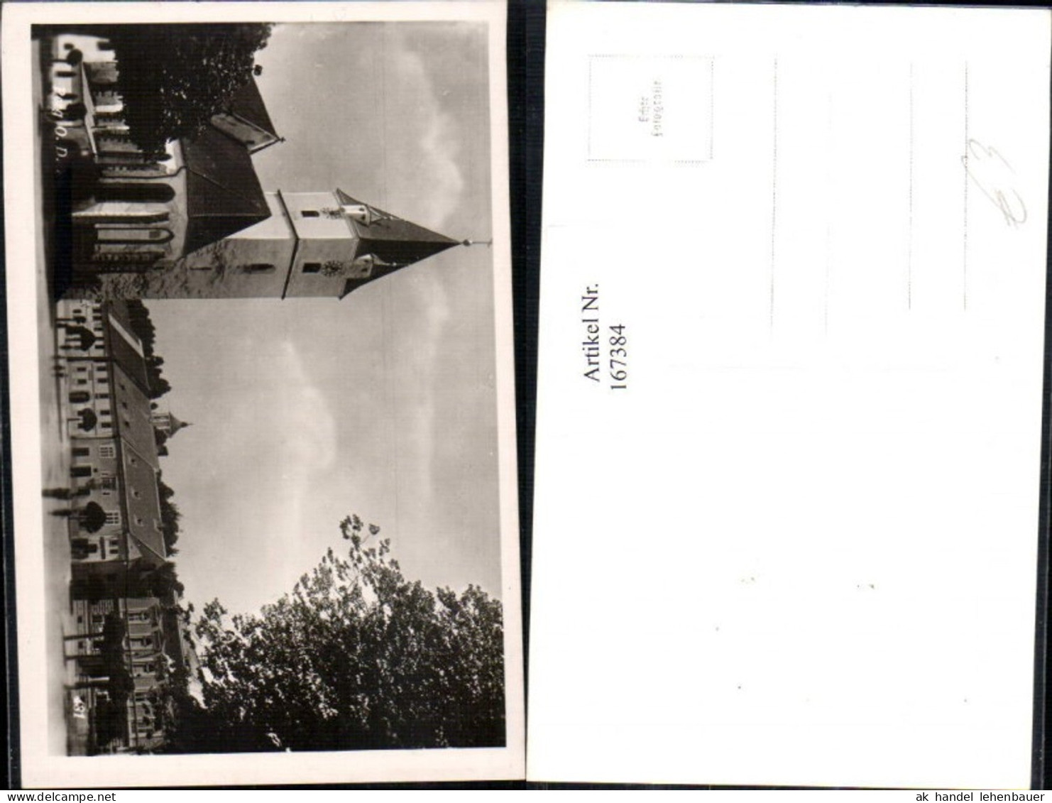 167384,Perg Hauptplatz m. Kirche