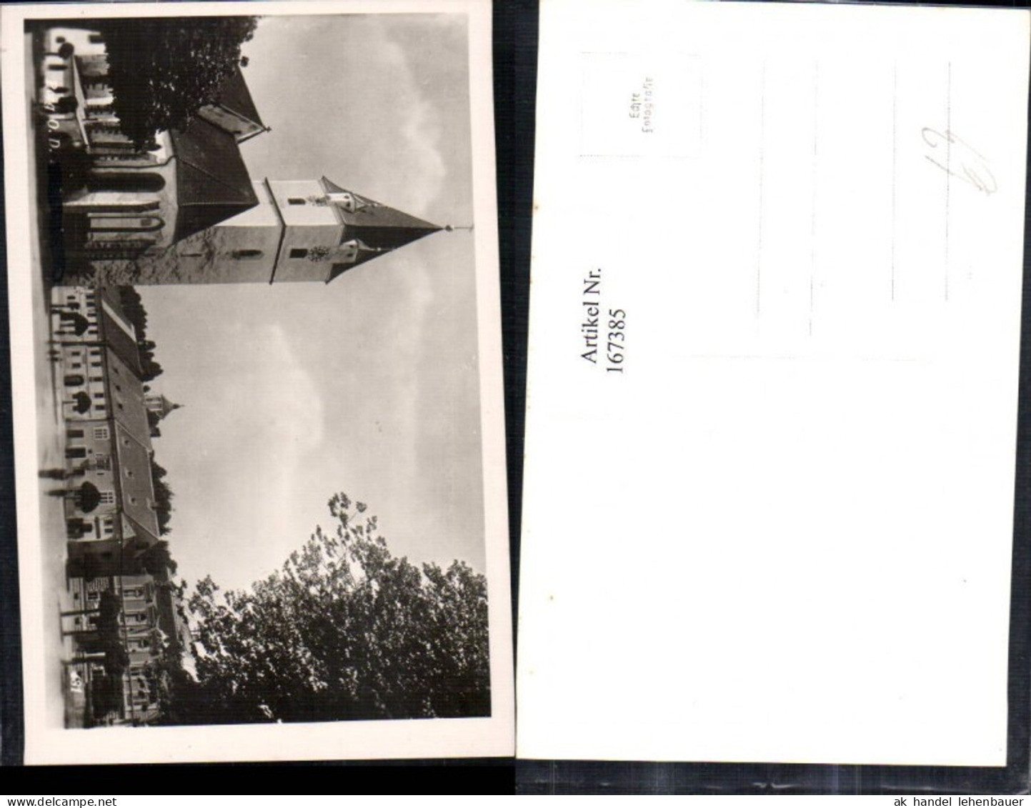 167385,Perg Hauptplatz m. Kirche