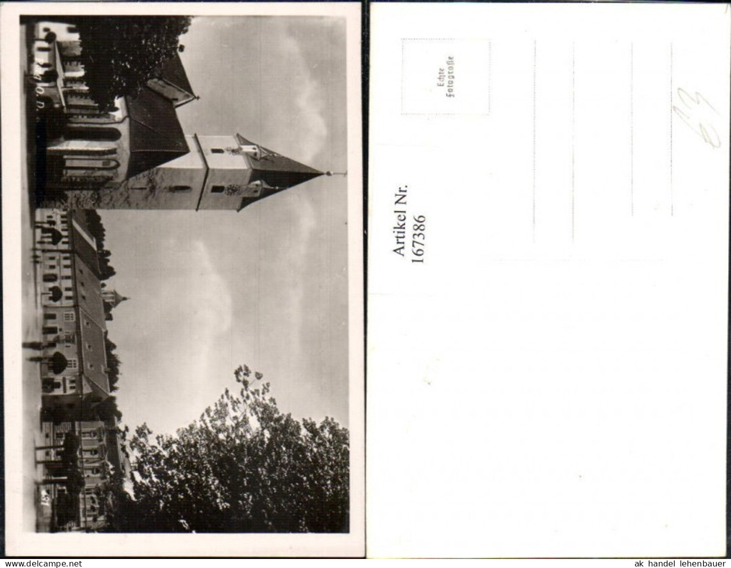167386,Perg Hauptplatz m. Kirche