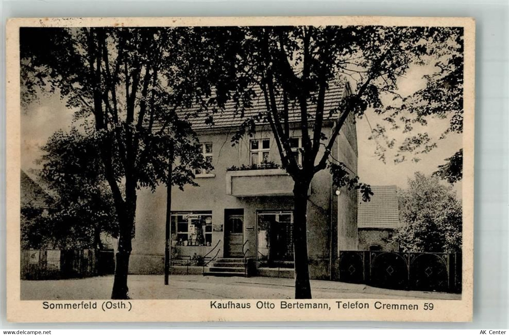 16766 O1421 Sommerfeld b Velten - Kaufhaus Bertemann - 13665414