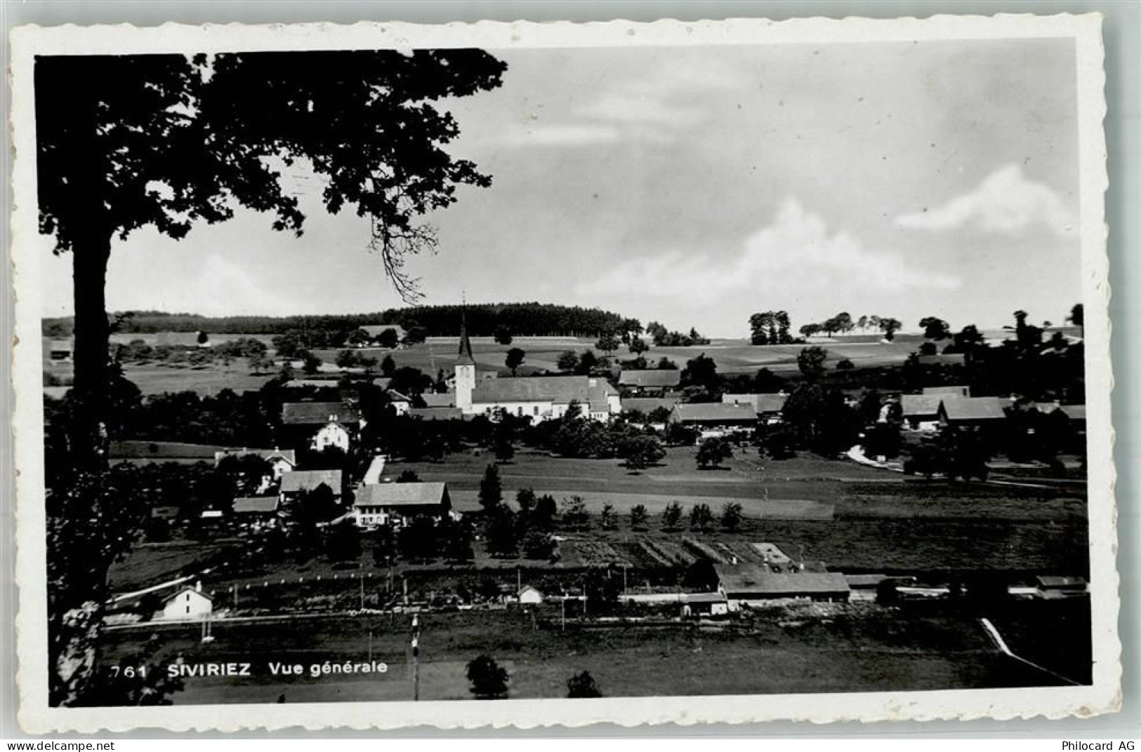 1678 Siviriez Villaranon Foto AK Feldpost Cp.Füs.Territoriale II/164 - 10742546