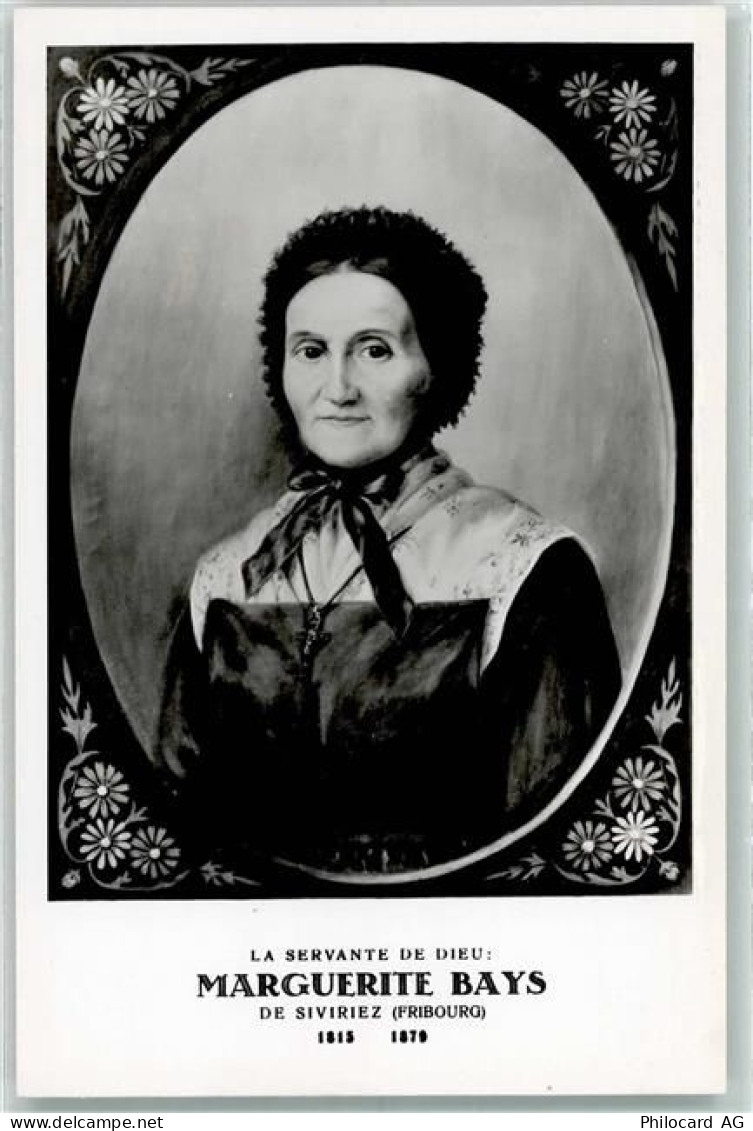 1678 Siviriez Villaranon KEINE AK La Servante de Dieu Marguerite Bays - 10305233