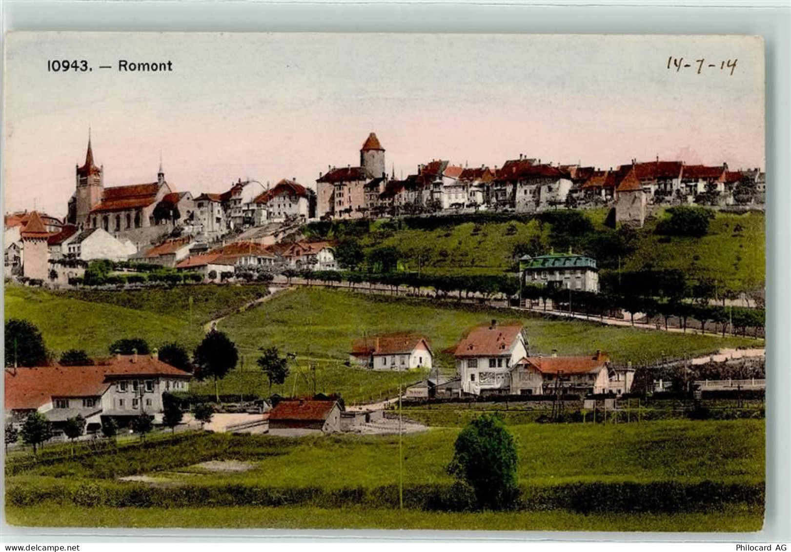 1680 Romont FR 1914 - 13186994