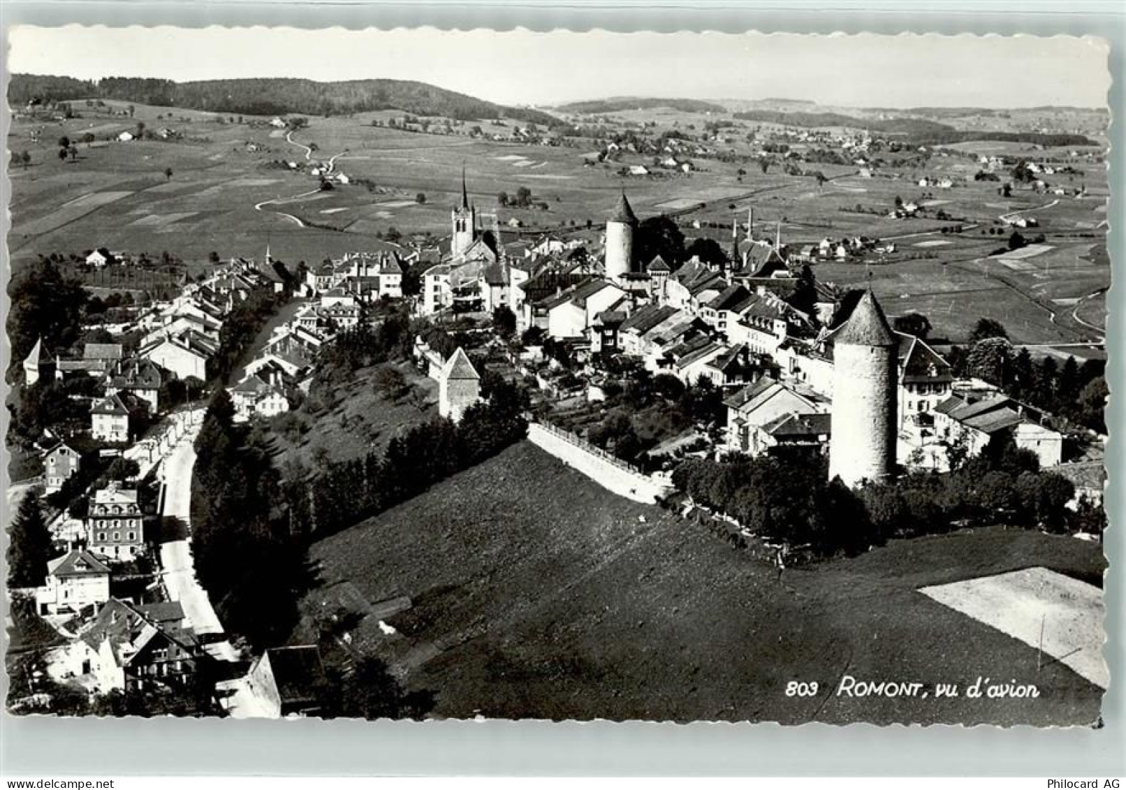1680 Romont FR - Fliegeraufnahme - 10588236