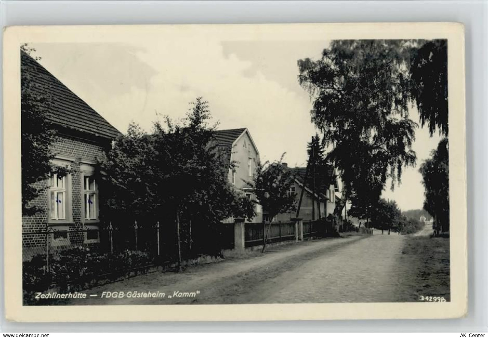 16818 O1950 Zechlinerhütte - FDGB-Gästeheim Kamm - 10028613
