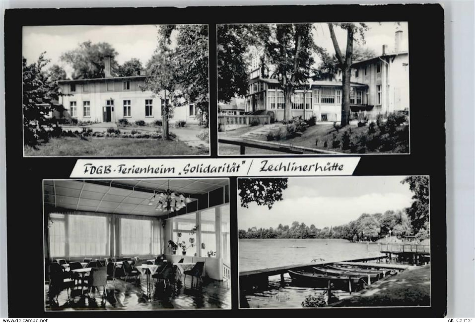 16818 O1950 Zechlinerhütte - Ferienheim Solidarität - 50545994