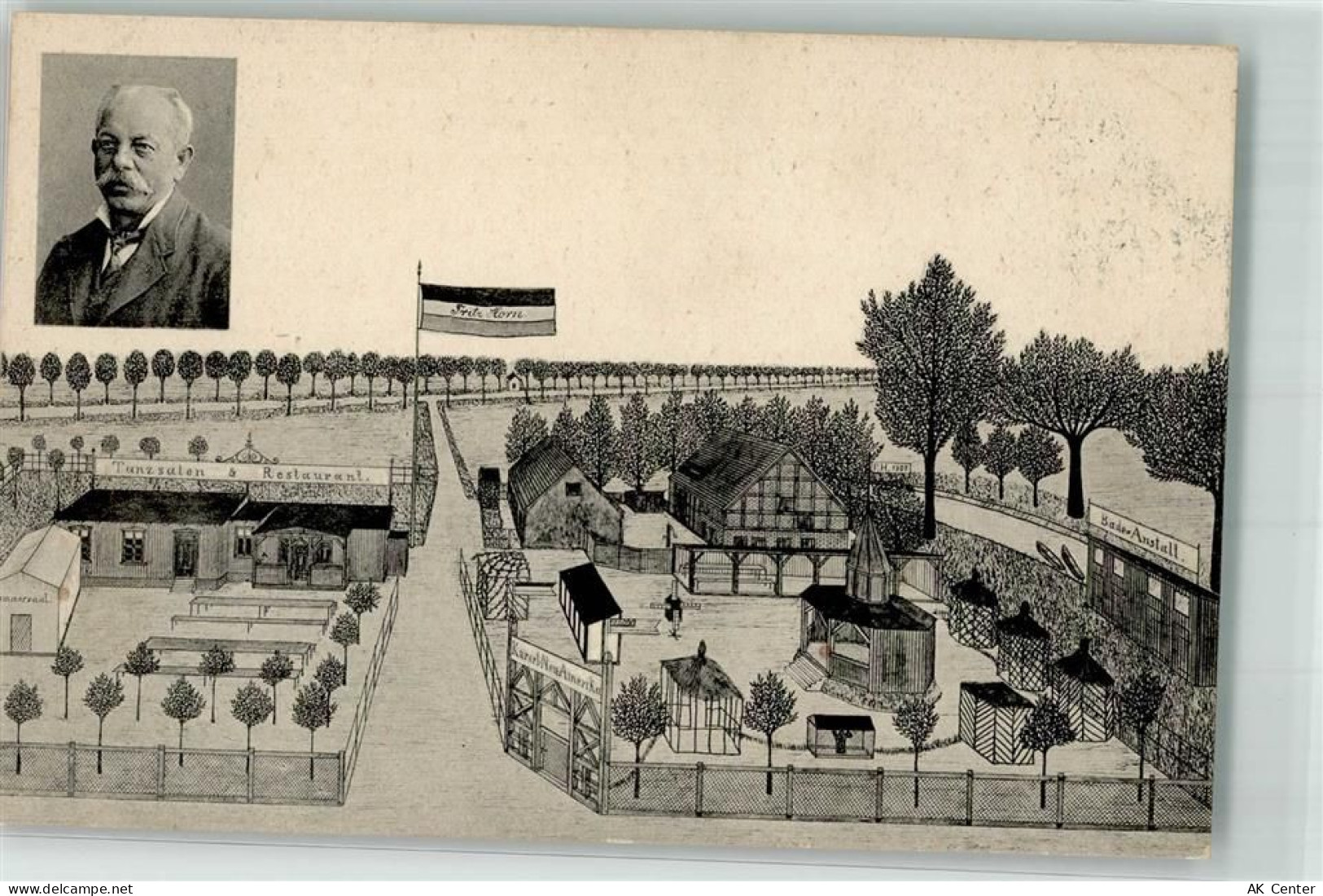 16845 O1901 Sieversdorf b Neustadt, Dosse - Neu-Amerika gegr. von Fritz ... - 13633149