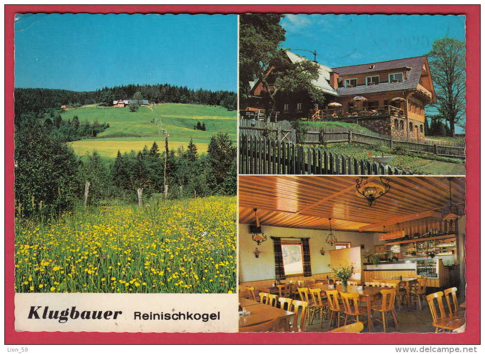 169251 / Ligist - GASTHOF KLUGBAUER , REINISCHKOGEL SEEHOHE 1052 m. MARIA KLUG , HOTEL RESTAURANT Austria Österreich