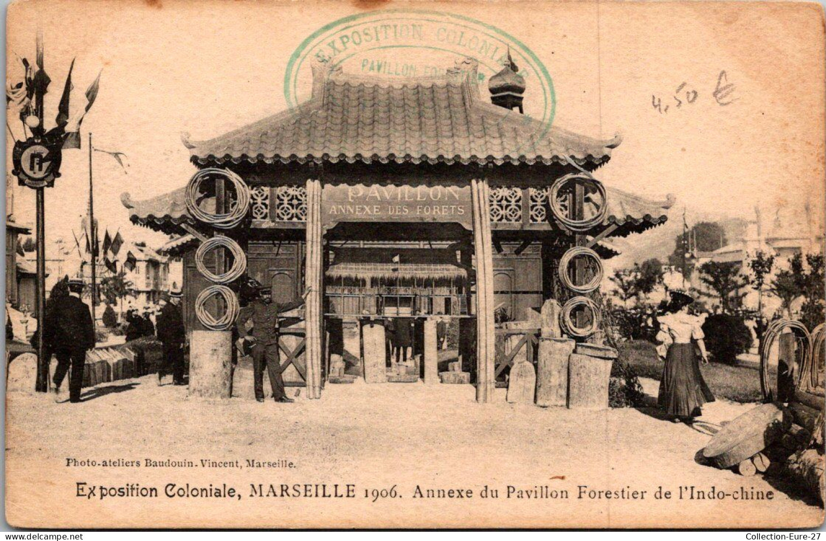(17/05/26) 13-CPA MARSEILLE - EXPOSITION COLONIALE 1906