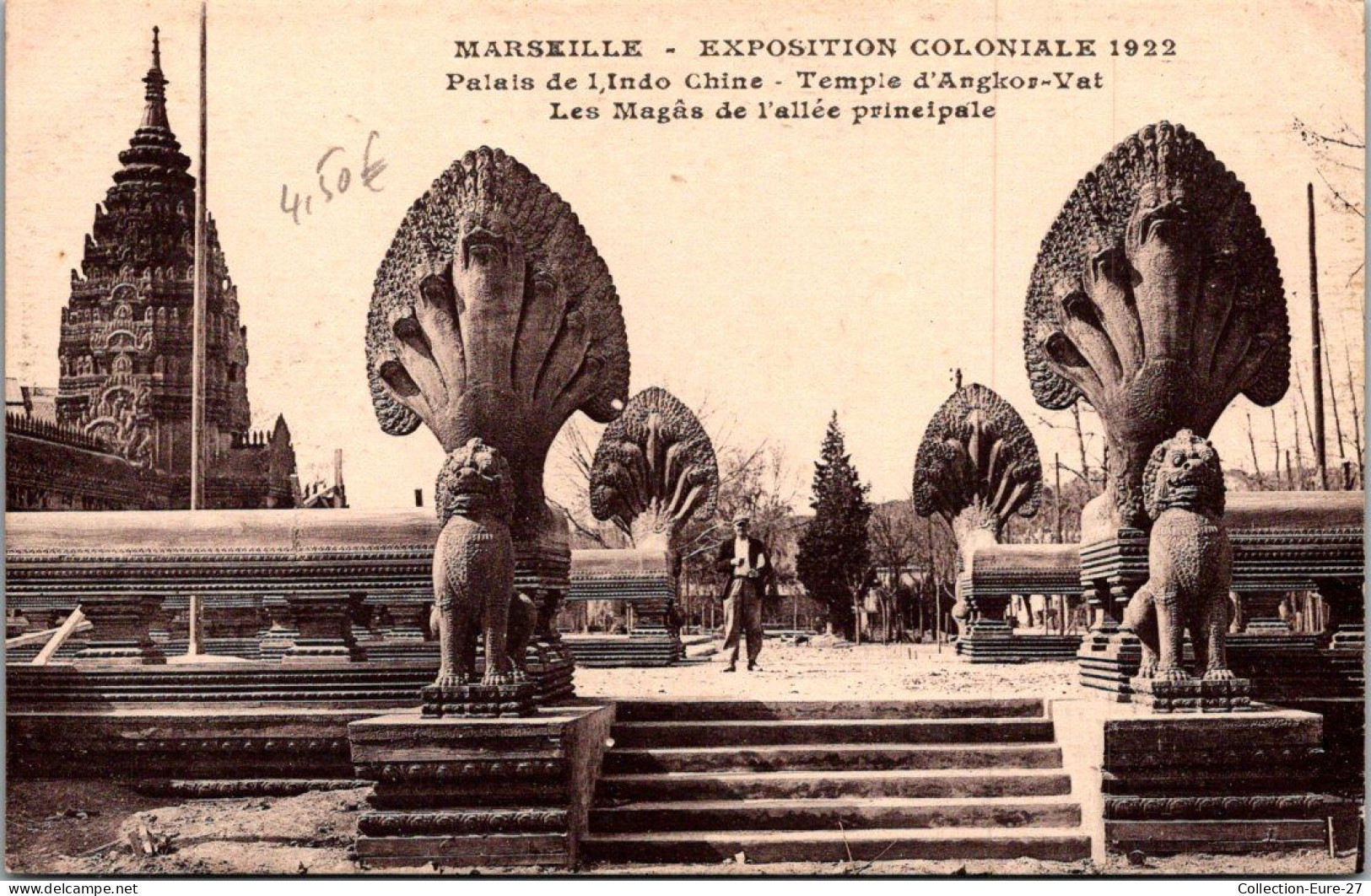 (17/05/26) 13-CPA MARSEILLE - EXPOSITION COLONIALE 1922