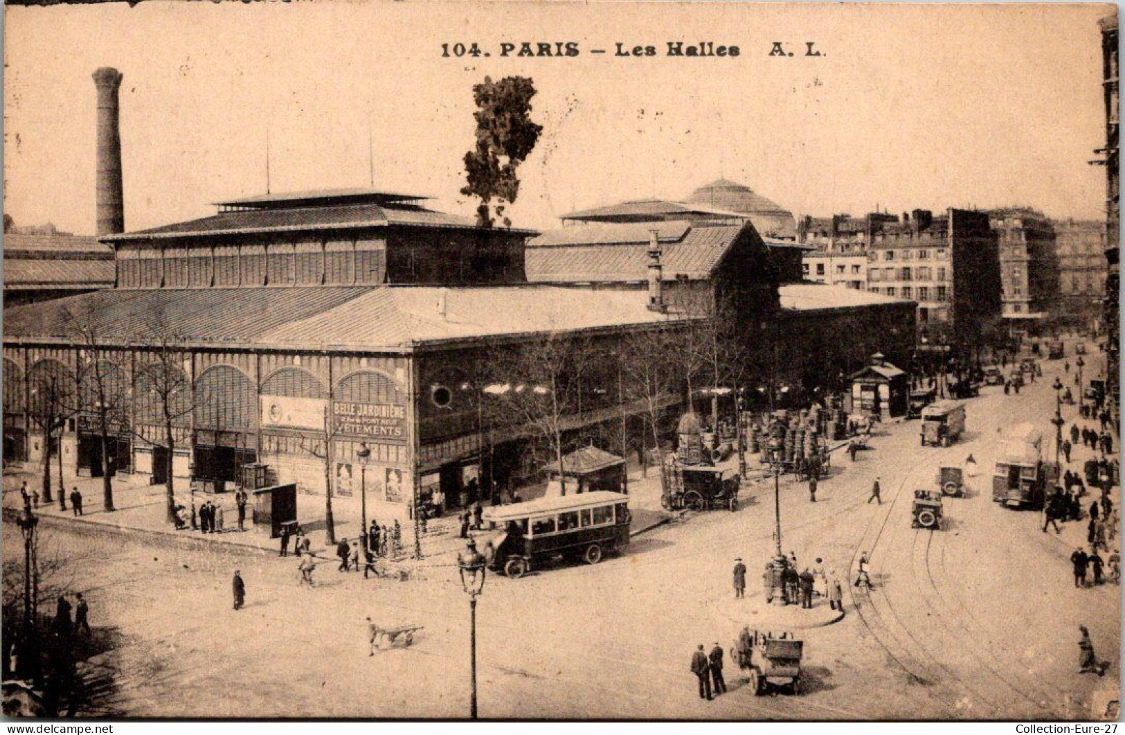 (17/09/25) 75-CPA PARIS - 1er ARRONDISSEMENT - LES HALLES