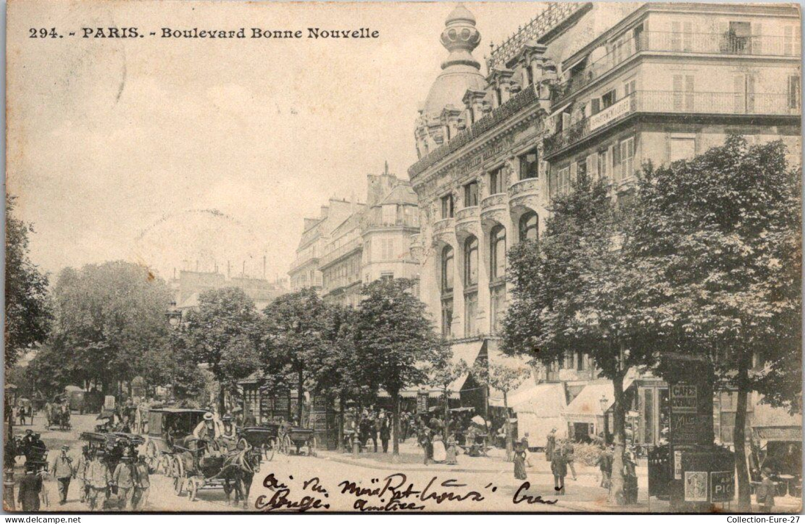 (17/09/25) 75-CPA PARIS - 2-10ème ARRONDISSEMENT - BOULEVARD BONNE NOUVELLE