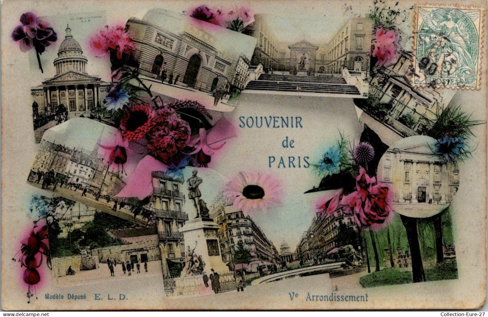 (17/09/25) 75-CPA PARIS - 5ème ARRONDISSEMENT - SOUVENIR