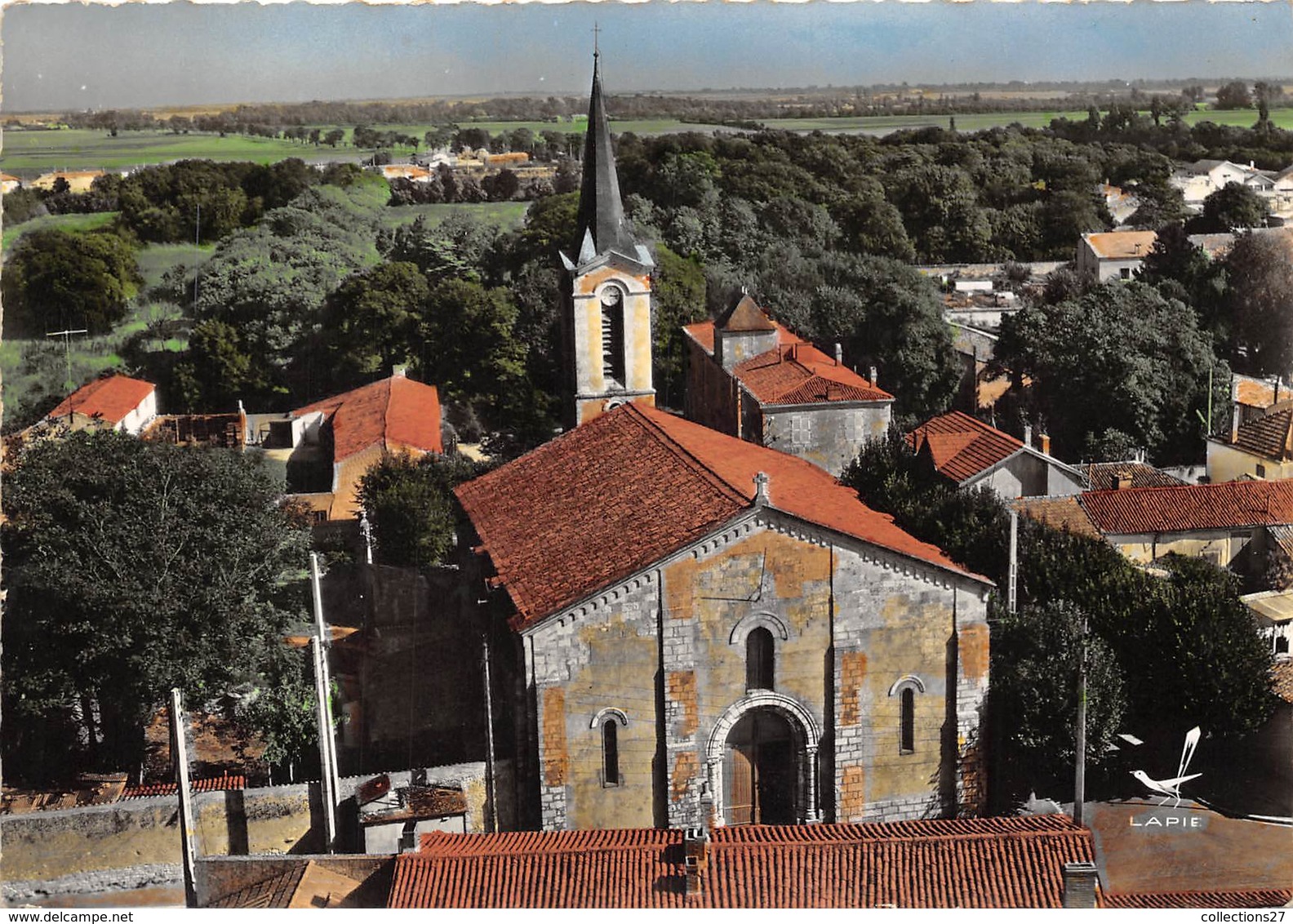 17-AYTRE- VUE DU CILE L'EGLISE