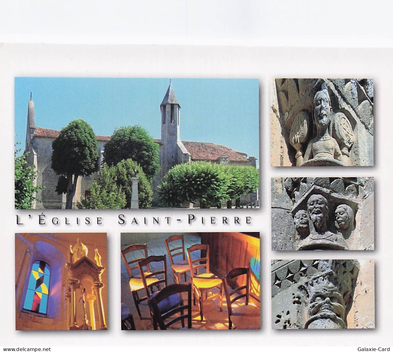 17 DAMPIERRE SUR BOUTONNE EGLISE SAINT PIERRE
