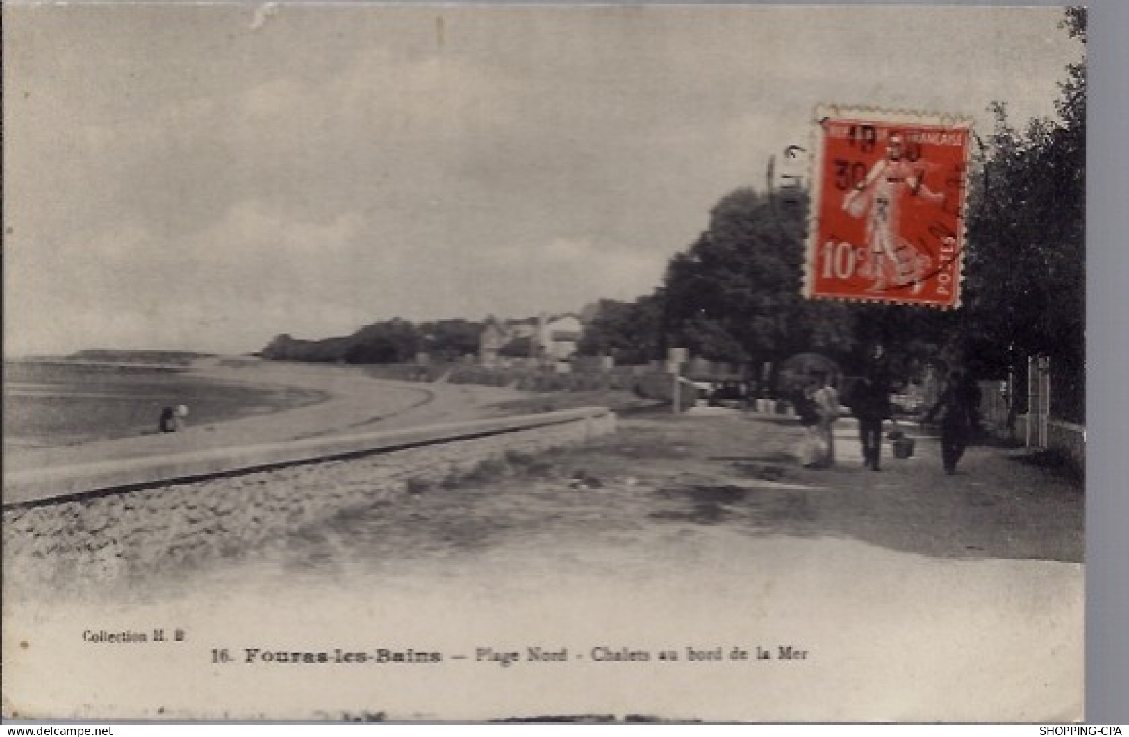 17 - Fouras-les-Bains - Plage Nord - Chalets au bord de la mer - Voyagé - Do...