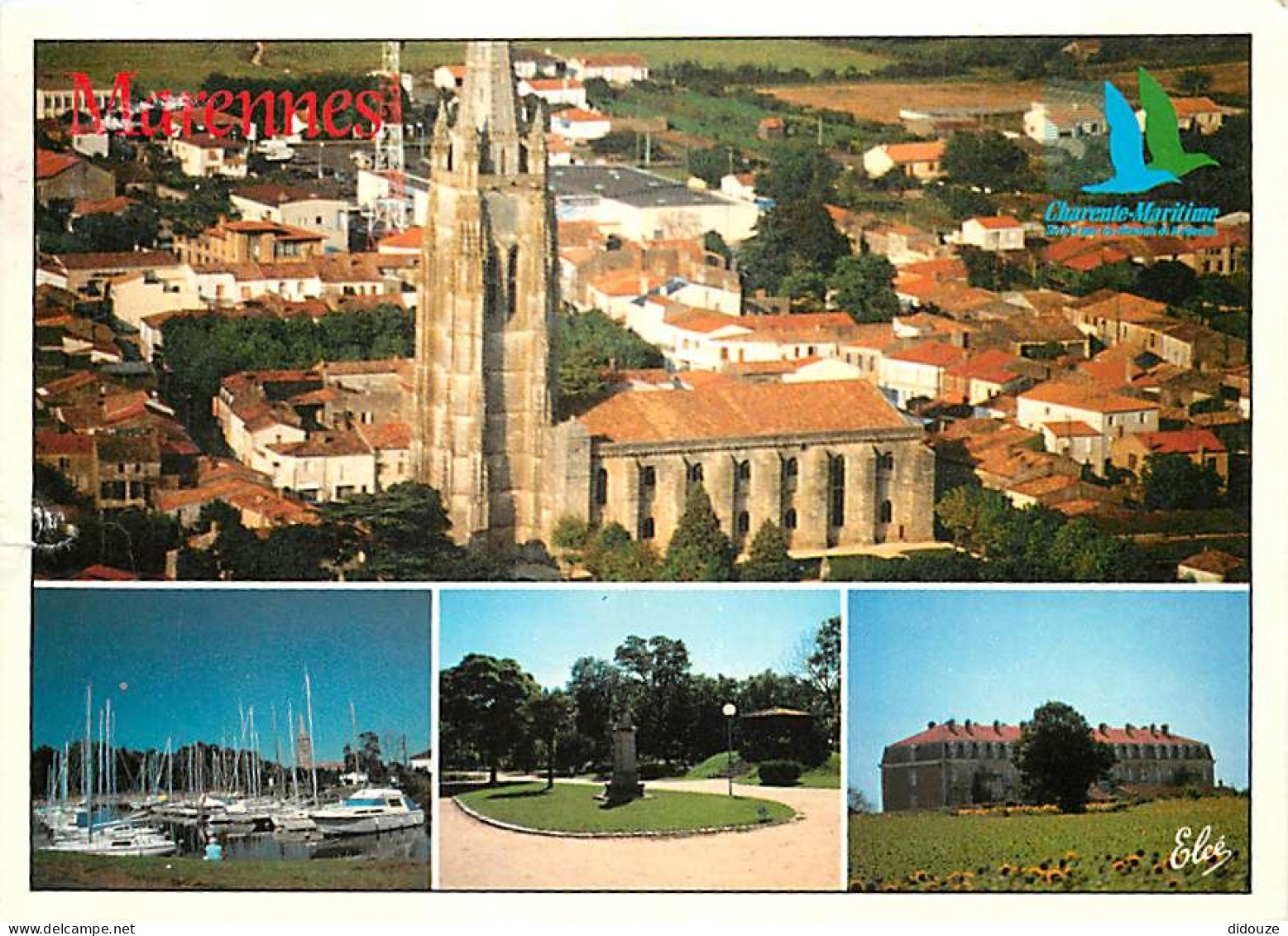 17 - Marennes - Multivues - Vue aérienne - CPM - Voir Scans Recto-Verso