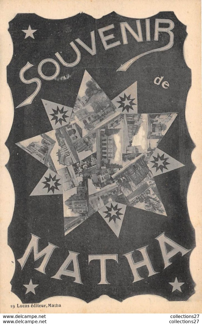17-MATHA- SOUVENIR DE MATHA