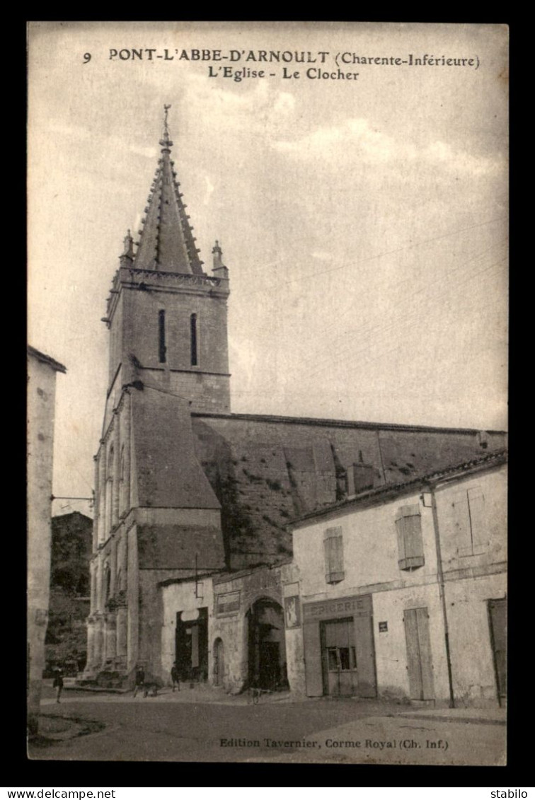 17 - PONT-L'ABBE-D'ARNOULT - L'EGLISE