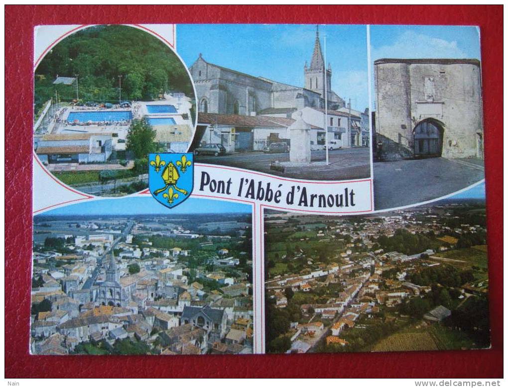 17 - PONT L'ABBE D'ARNOULT - MULTIE VUES - CPM -