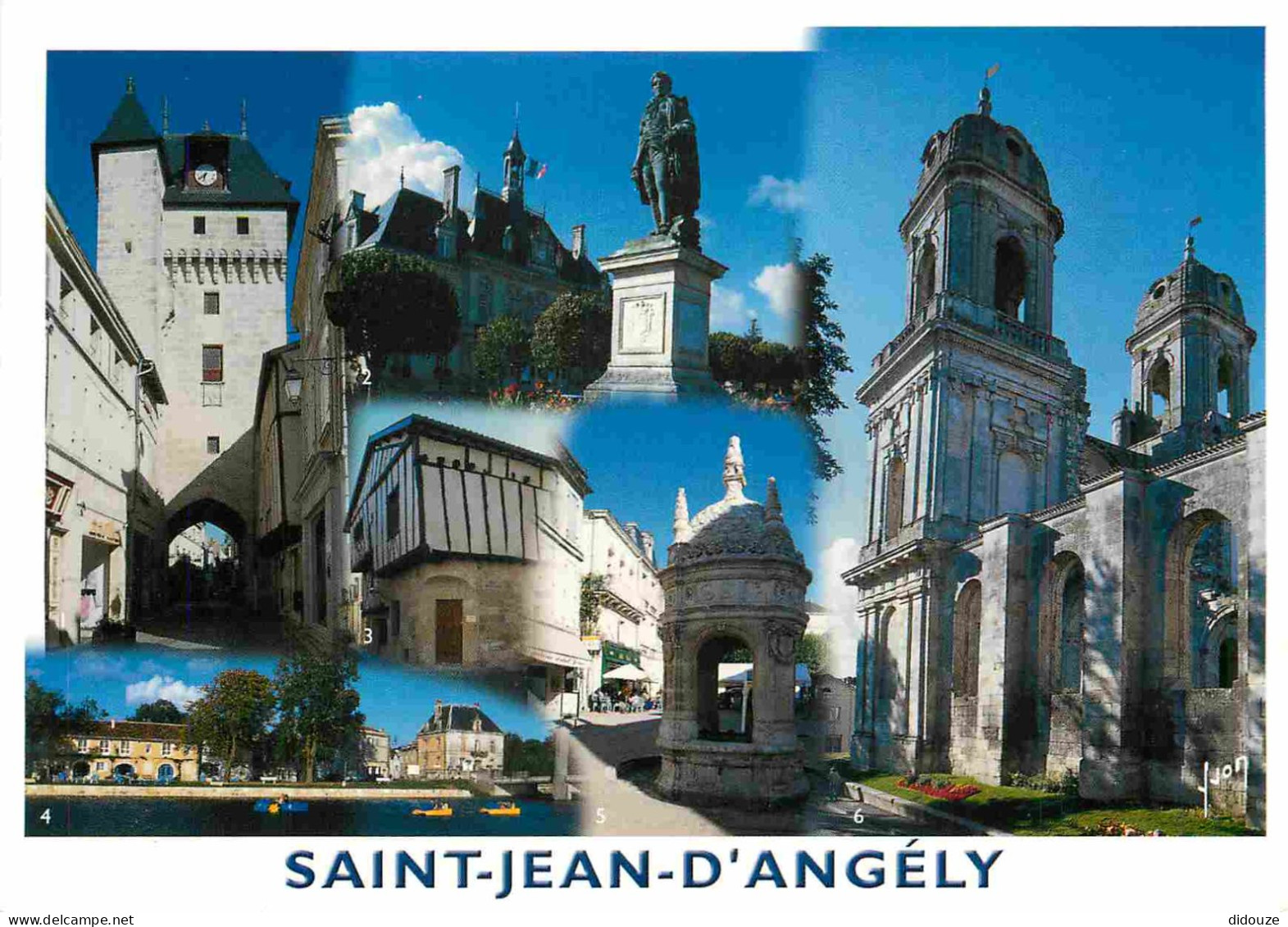 17 - Saint Jean d'Angély - Multivues - CPM - Carte Neuve - Voir Scans Recto-Verso
