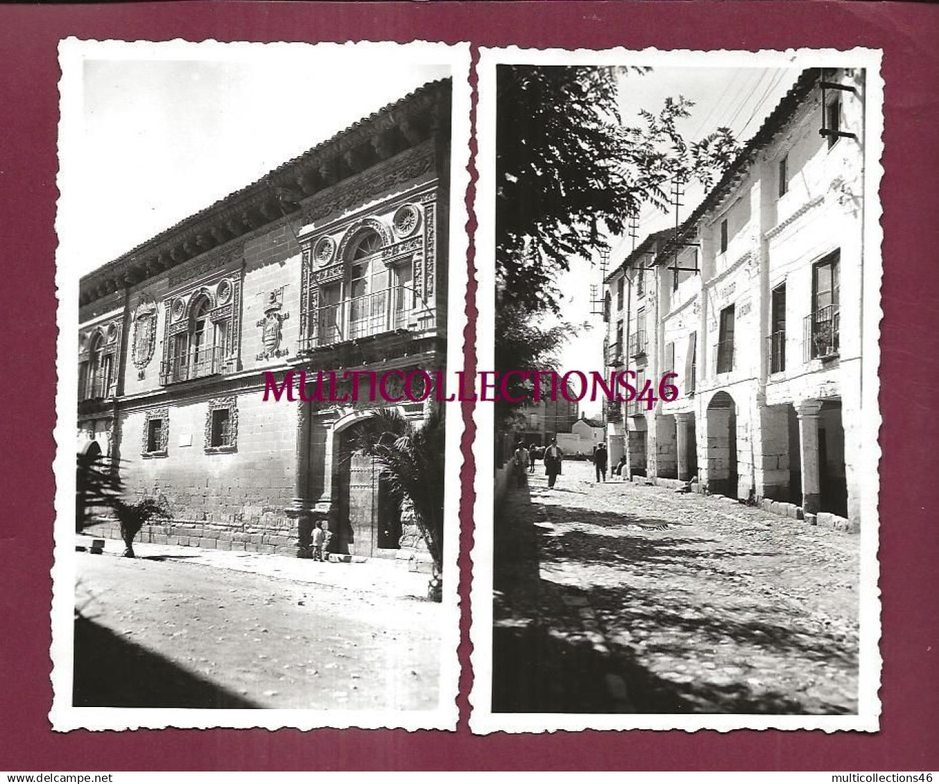 170525H - ESPAGNE ESPANA - JAEN 1934 BAEZA ayuntamiento & paseo