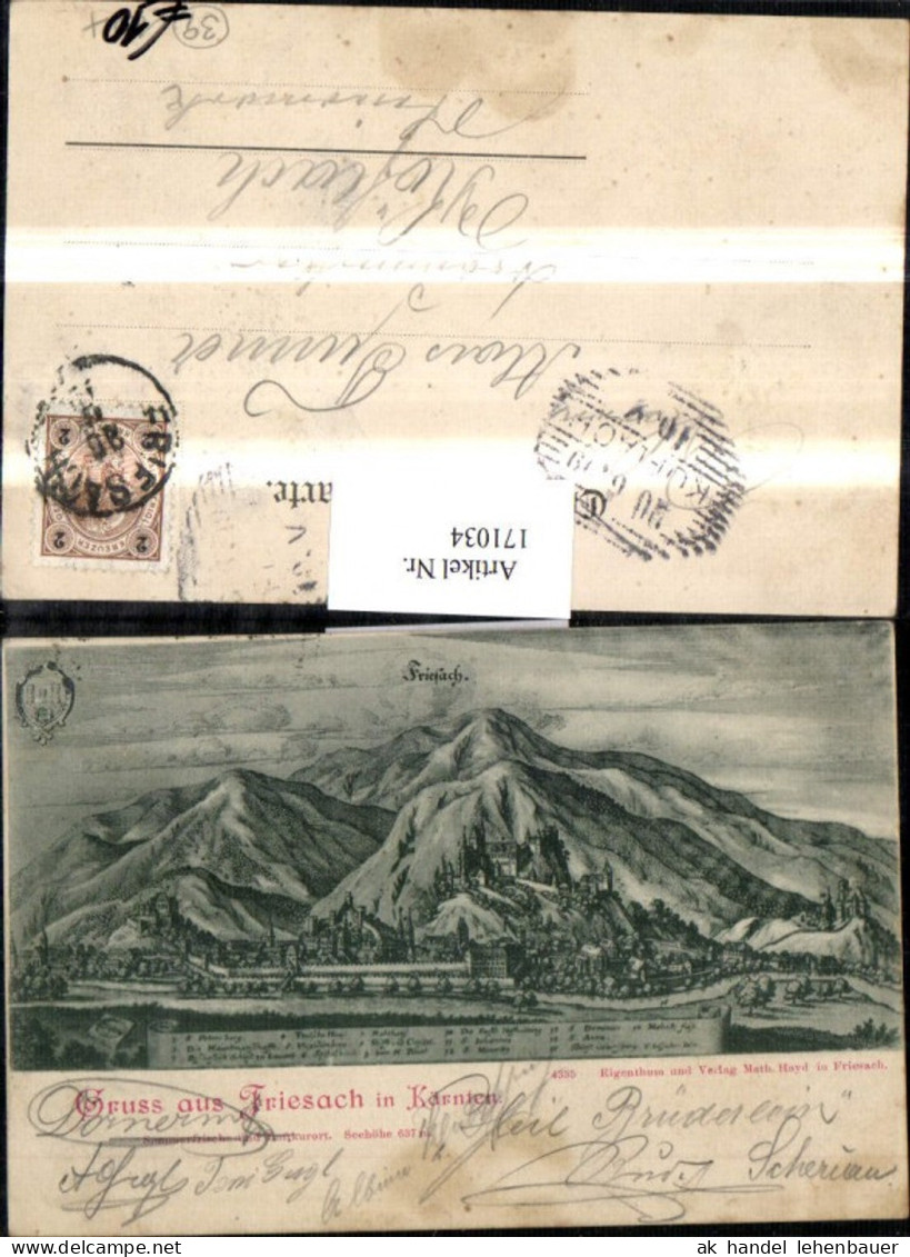 171034,Gruß aus Friesach Totale