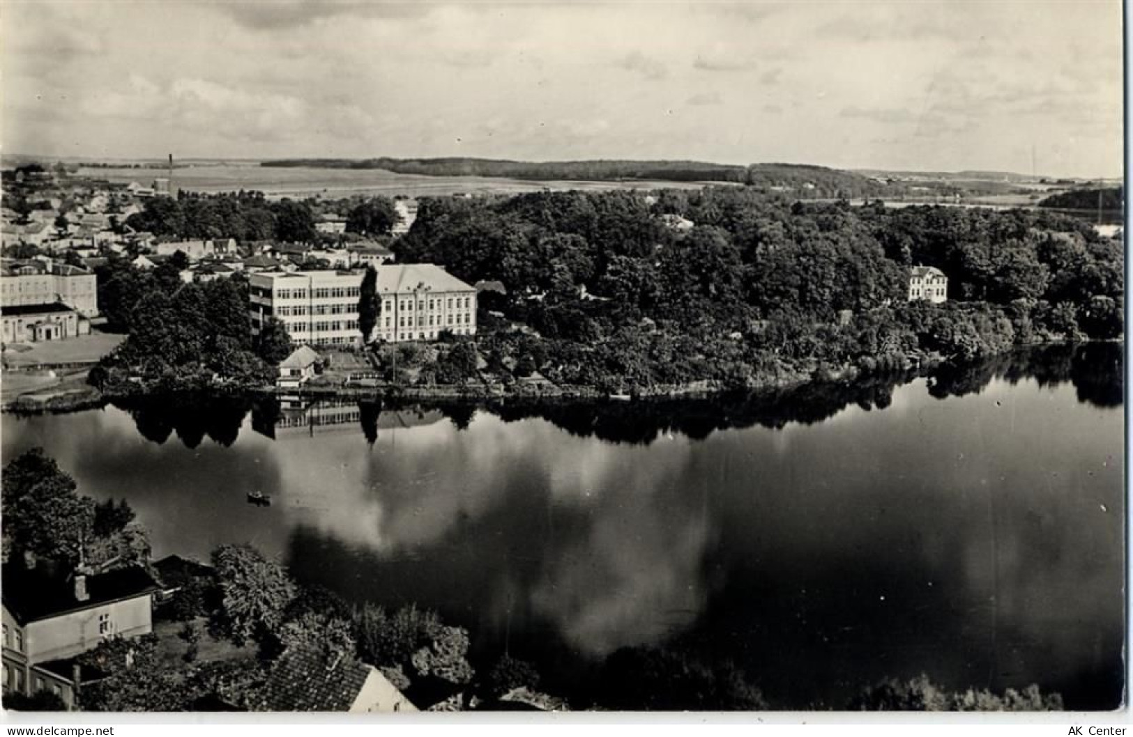 17192 O2060 Waren um 1961 - Waren, Müritz, Goethe-Diesterweg-Schule,PGH ... - 20042355