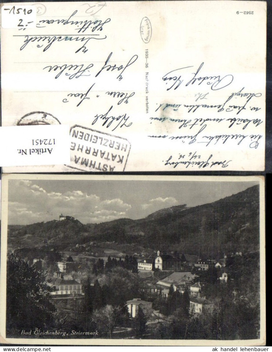 172451,Bad Gleichenberg b. Feldbach Ortsansicht