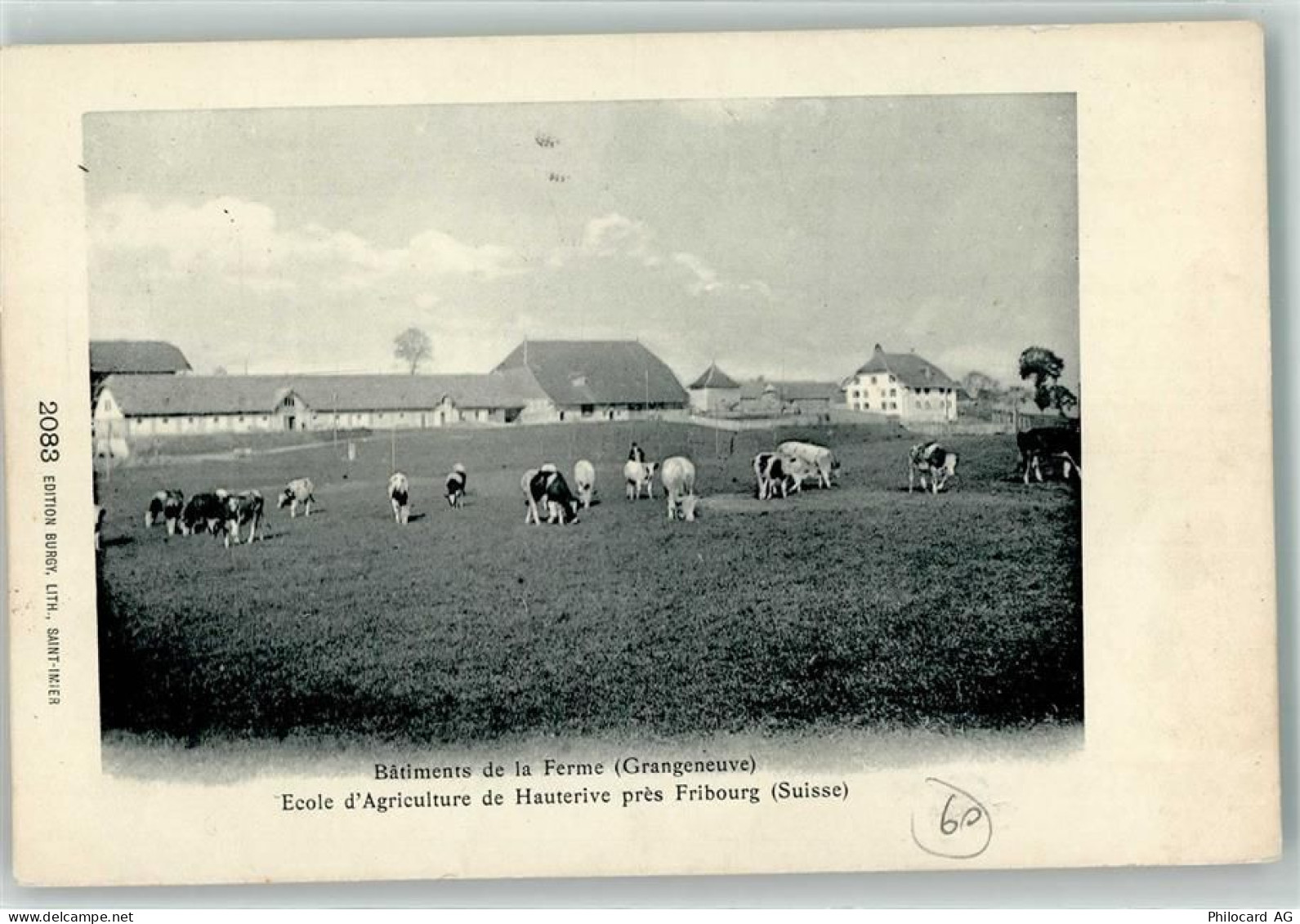 1725 Posieux Hauterive FR - Ecole d Agriculture - 13936315