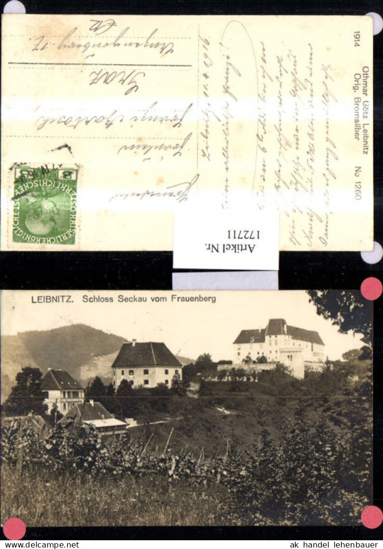 172711,Leibnitz Schloss Seckau v. Frauenberg