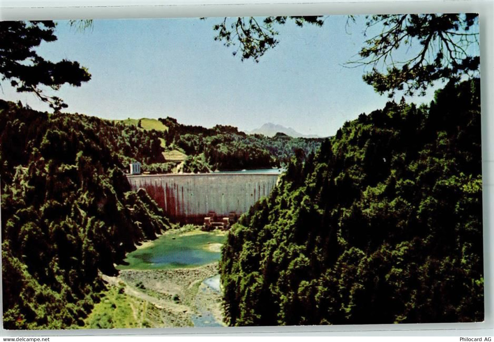 1728 Rossens FR 1960 Gebrauchsspuren Barrage de Rossens - 10389555