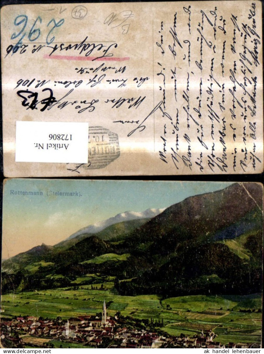 172806,Rottenmann Totale 1907