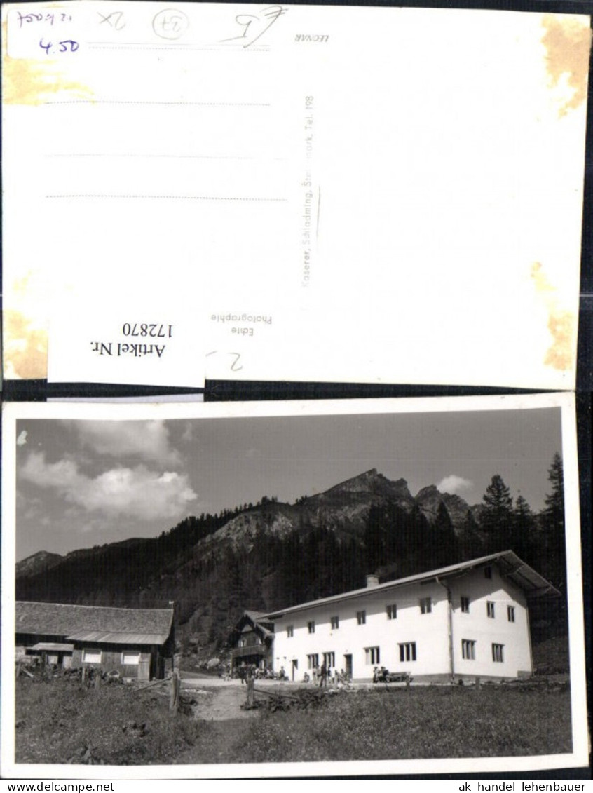 172870,Schladming Ansicht Gebäude m. Personen
