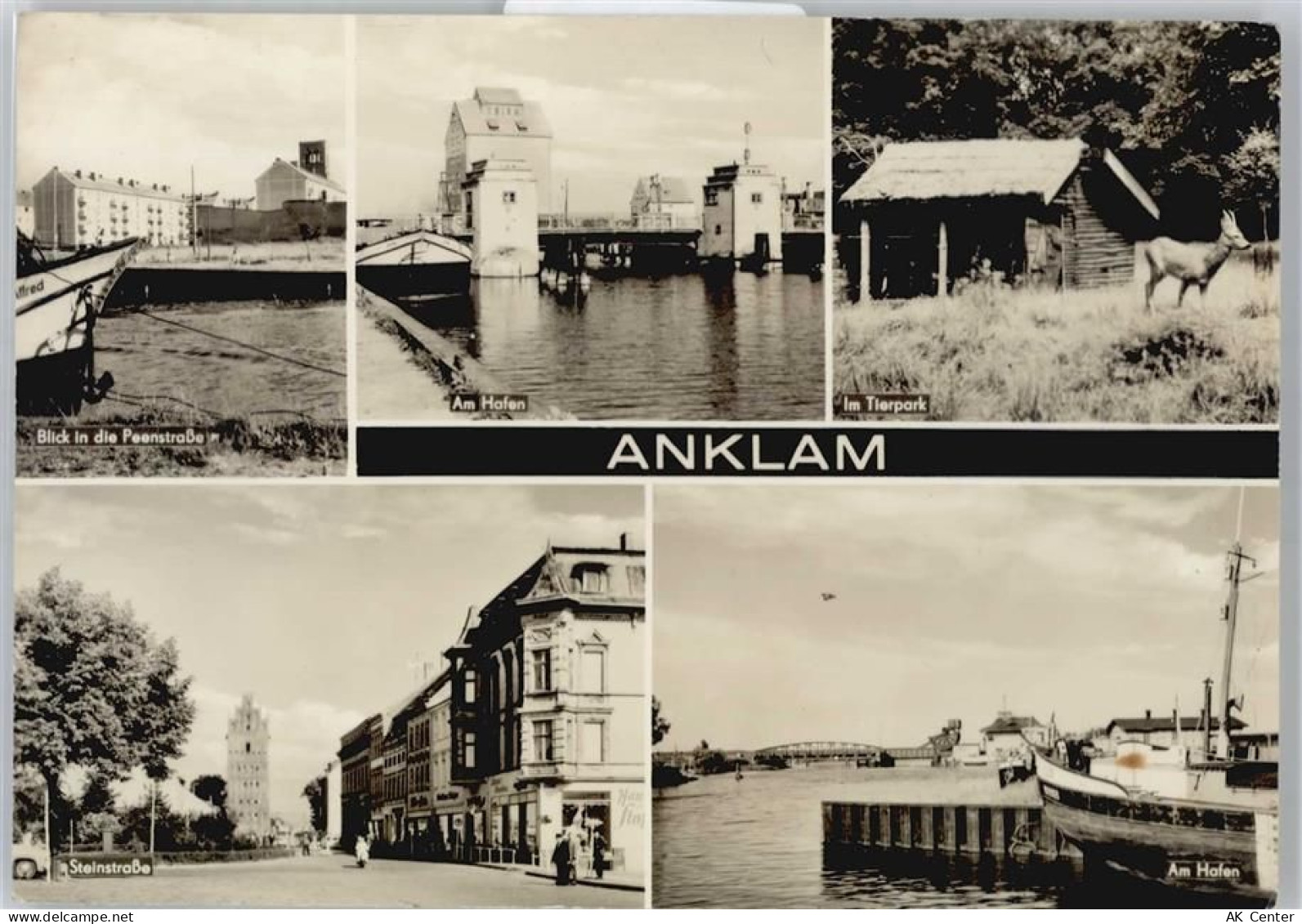 17389 O2140 Anklam - Peenstraße, Steinstraße, Hafen, Tierpark - 50577789