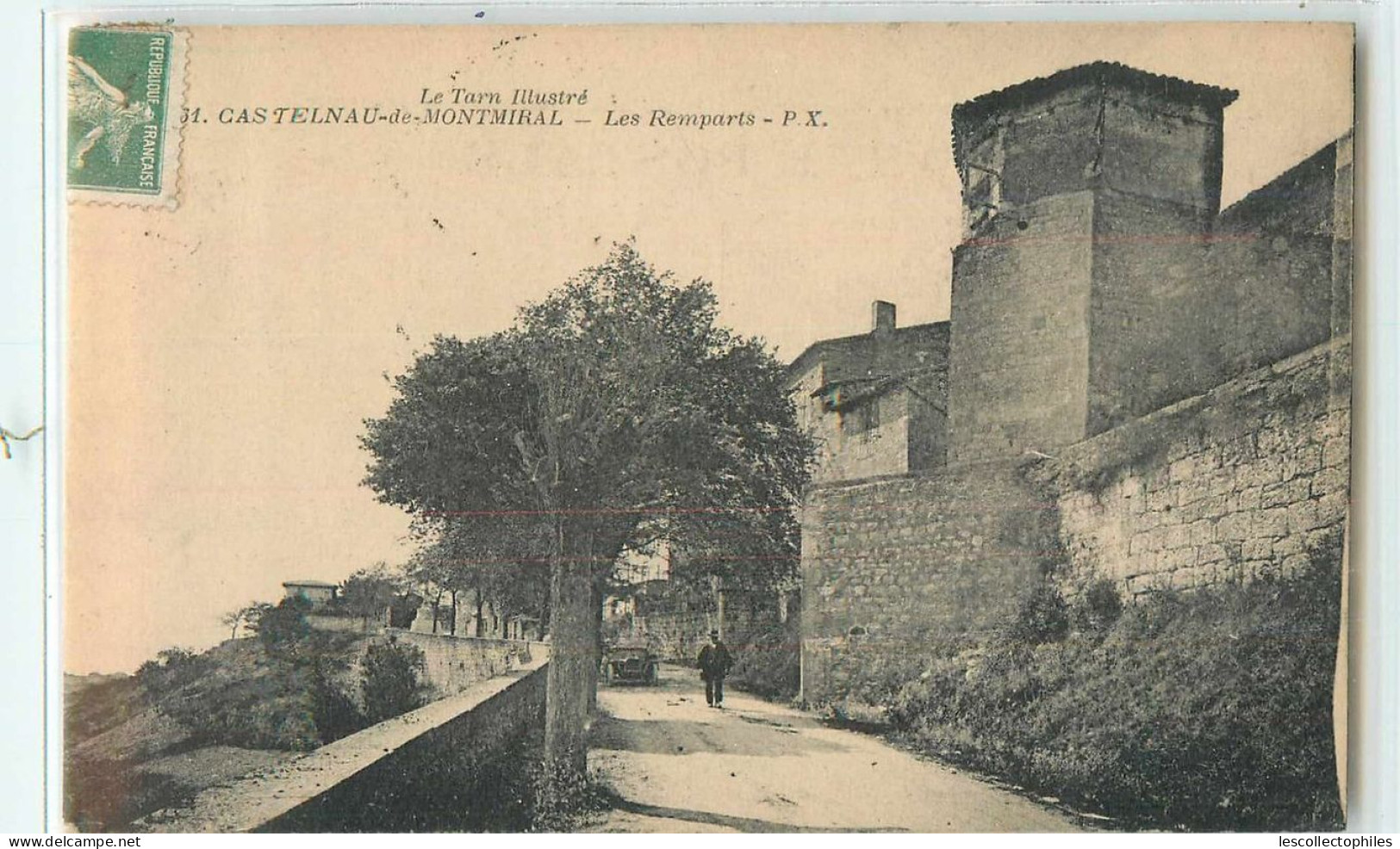 17419 - CASTELNAU DE MONTMIRAIL - LES REMPARTS