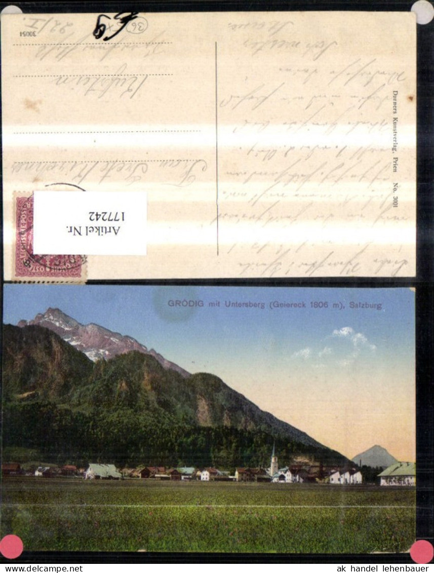 177242,Grödig m. Untersberg b. Salzburg