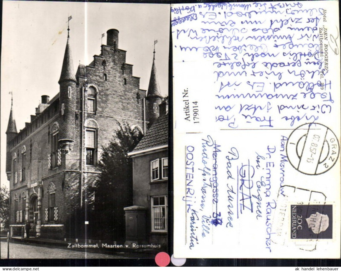 179014,Niederlande Zaltbommel Maarten v. Rossumhuis